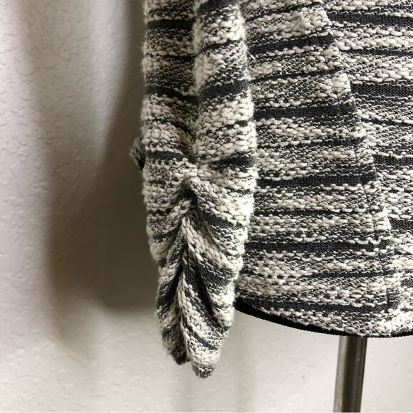 Anthropologie Saturday Sunday gray marled button knit jacket size Extra Small - Picture 10 of 15